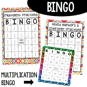 Math Bingo Games Meredith Anderson - Momgineer