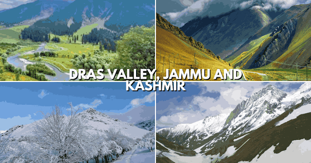 Dras Valley, Jammu and Kashmir top coldest place in india