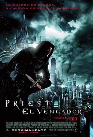 Poster Priest: El Vengador 3D (El sicario de Dios)