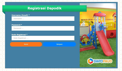 Aplikasi Dapodik Paud Offline