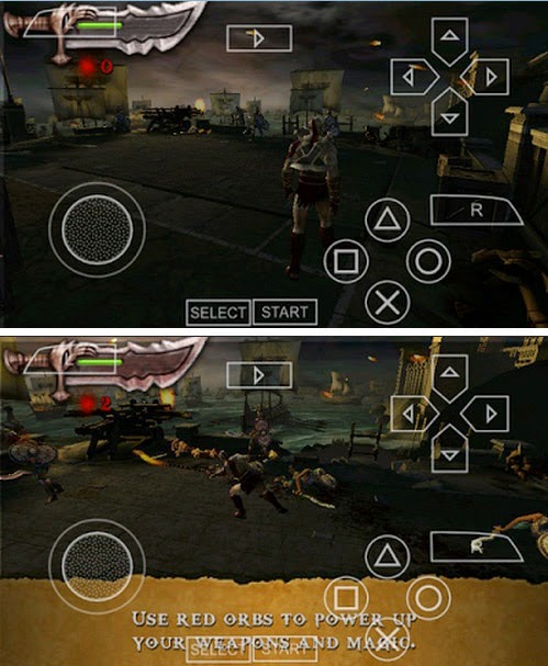 Game God Of War CSO Android