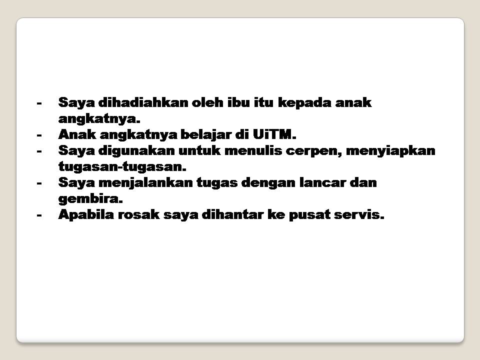 Contoh Soalan Cakap Ajuk Kepada Cakap Pindah - Kuora v