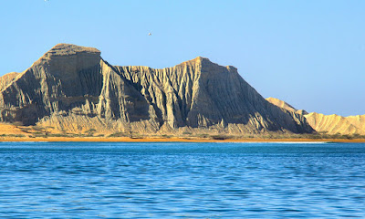 A view of the island from our boat.