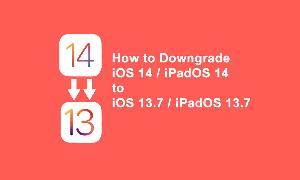 how to downgrade ios 14