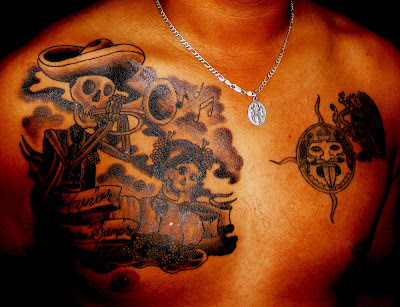 day of dead tattoos. Mexican Day of the Dead