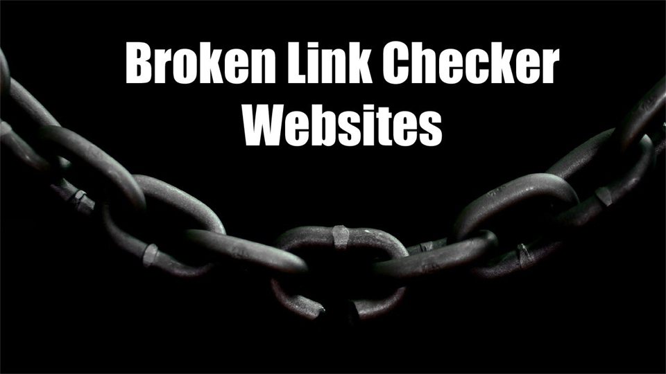 Broken Link Checker Websites