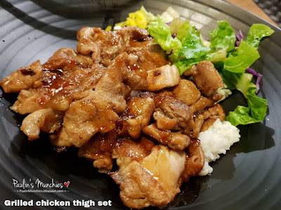 Gilled chicken thigh set - Cheers Cut at CookHouse by Koufu JEM - Paulin's Munchies