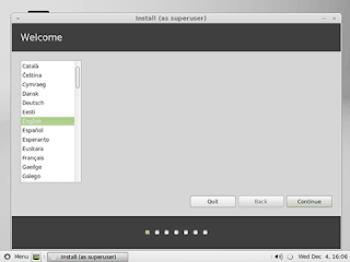 Cara Instal Linux Mint