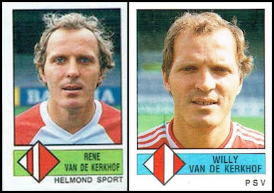 Willy van de Kerkhof PSV 1985-86 Panini