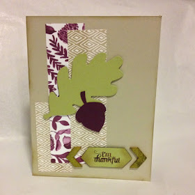 Stampin Up Card Color Me Autumn Gratitude for Days