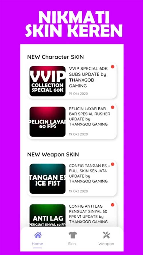 Skin Tools cho Android - Tải về APK mới nhất a3