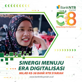 Link Twibbon Milad ke-58 Bank NTB Syariah 2022, Desain Keren dan Menarik