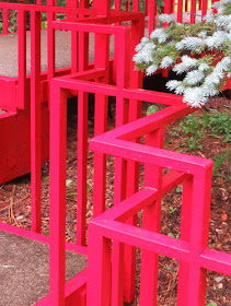 red railing