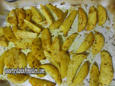 Baharatlı Elma Dilim Patatesler
