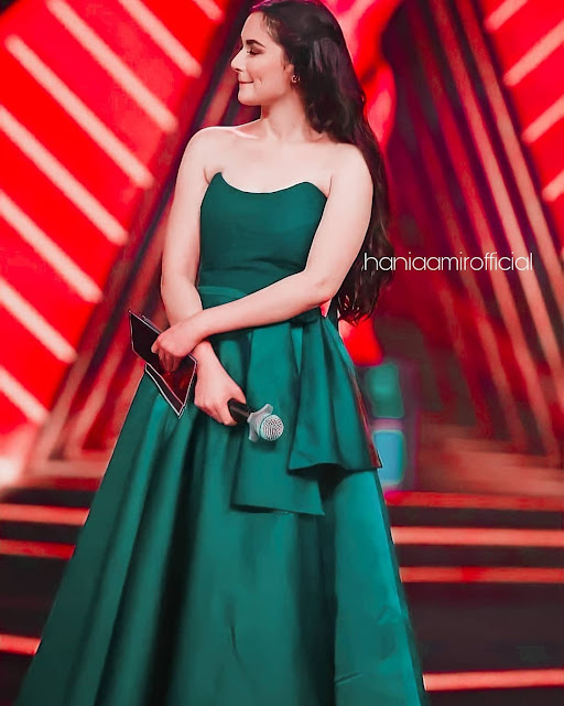 Hania aamir at Hum style awards 2021