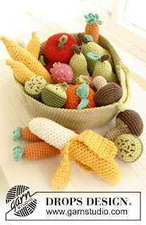 Panier de fruit au crochet 