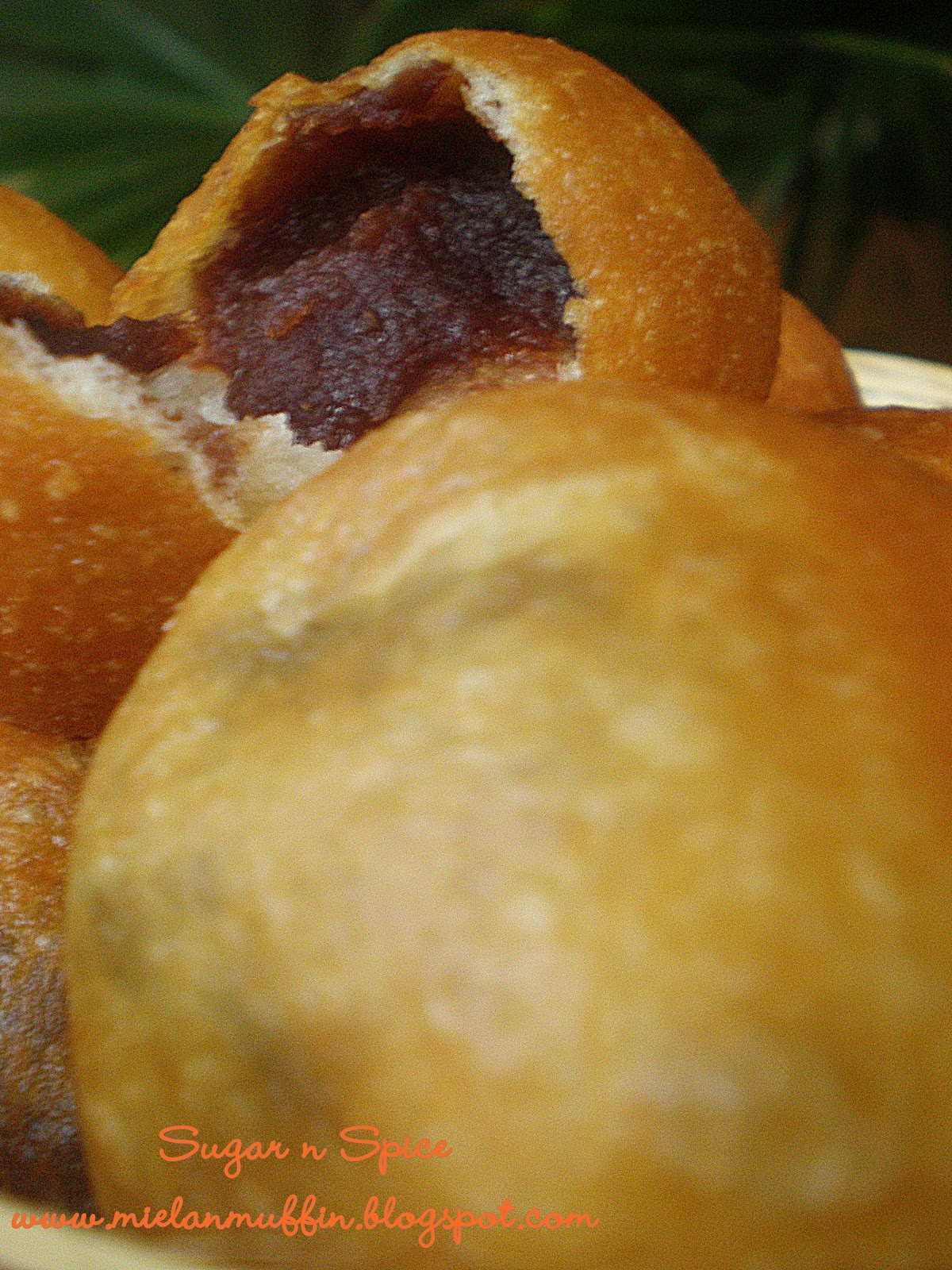 Sugar 'n' spice: PAU GORENG KACANG MERAH