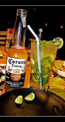 Corona and Ultimate Mojito