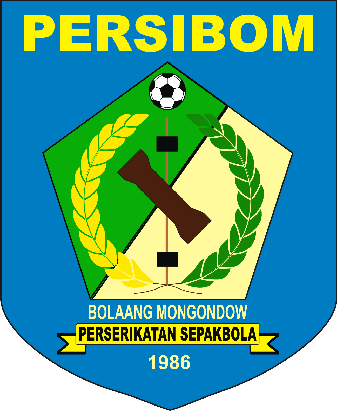 Logo Persibom Bolaang Mongondow Kumpulan Logo Lambang Indonesia