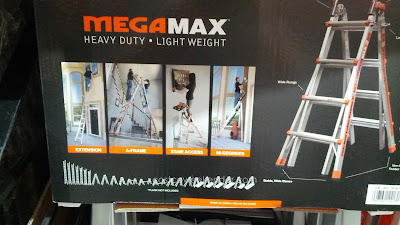 Little Giant Megamax M17 Aluminum Ladder with workstation