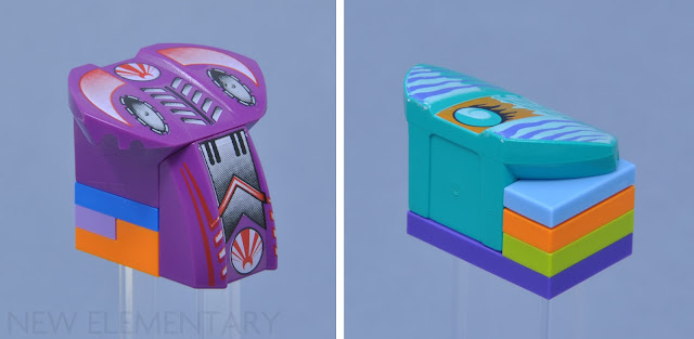 2 pics of Brick Curved 2 x 2 x 1 with Wings fitting neatly against other lego parts