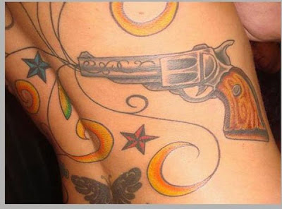 gun tattoos designs