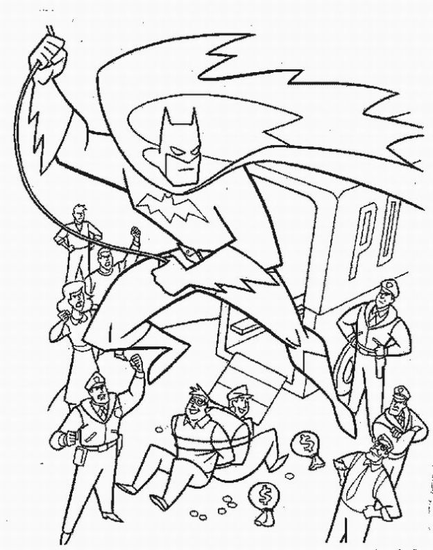 Batman Coloring Pages 002 title=