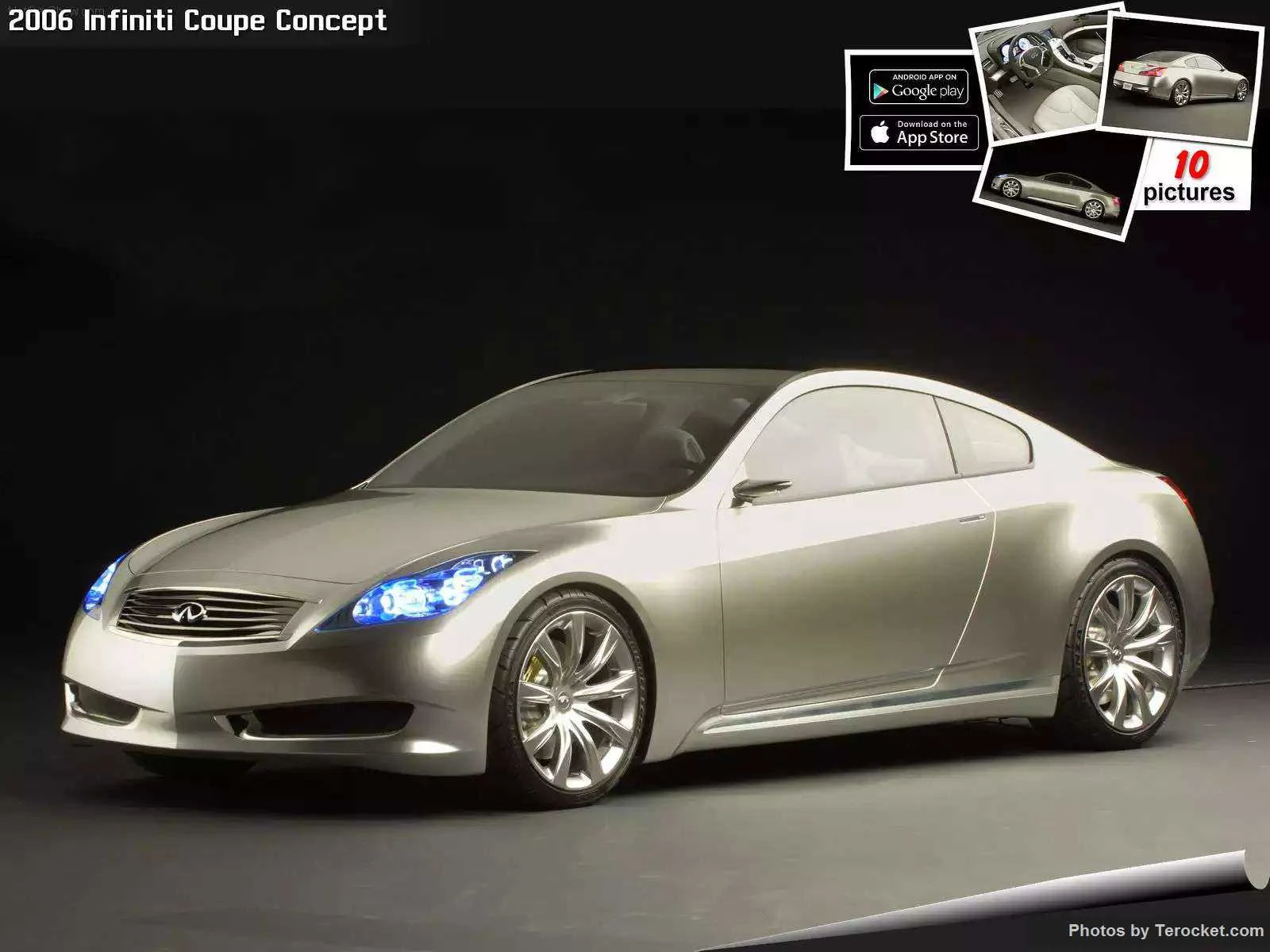 Hình ảnh xe ô tô Infiniti Coupe Concept 2006 & nội ngoại thất