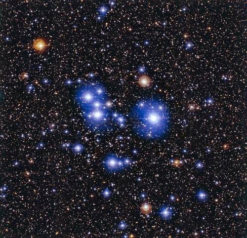  Bintang Biru  Panas Di M47 Berita Astronomi