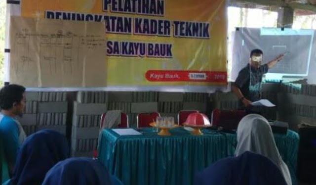 Pemdes Kayu Bauk Selayar, Gelar Pelatihan TPK dan KTD