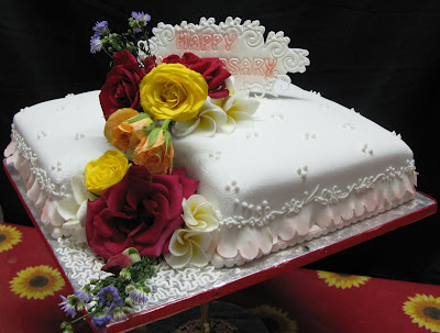 Wedding Anniversary Cake February 2008