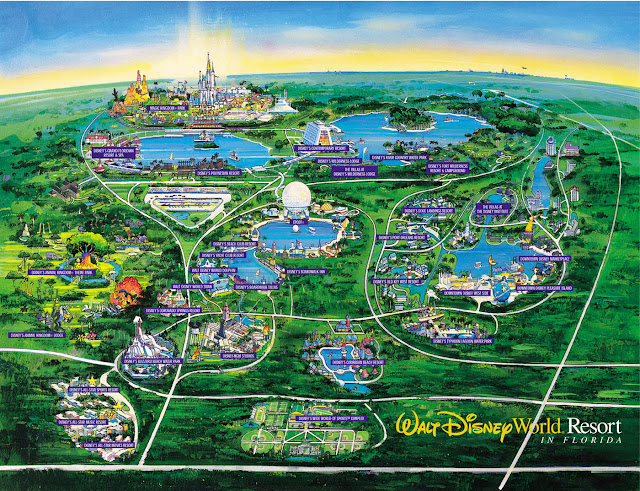 Disneyland+florida+map+of+