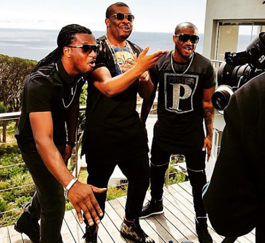 p-square-don-jazzy-on-set