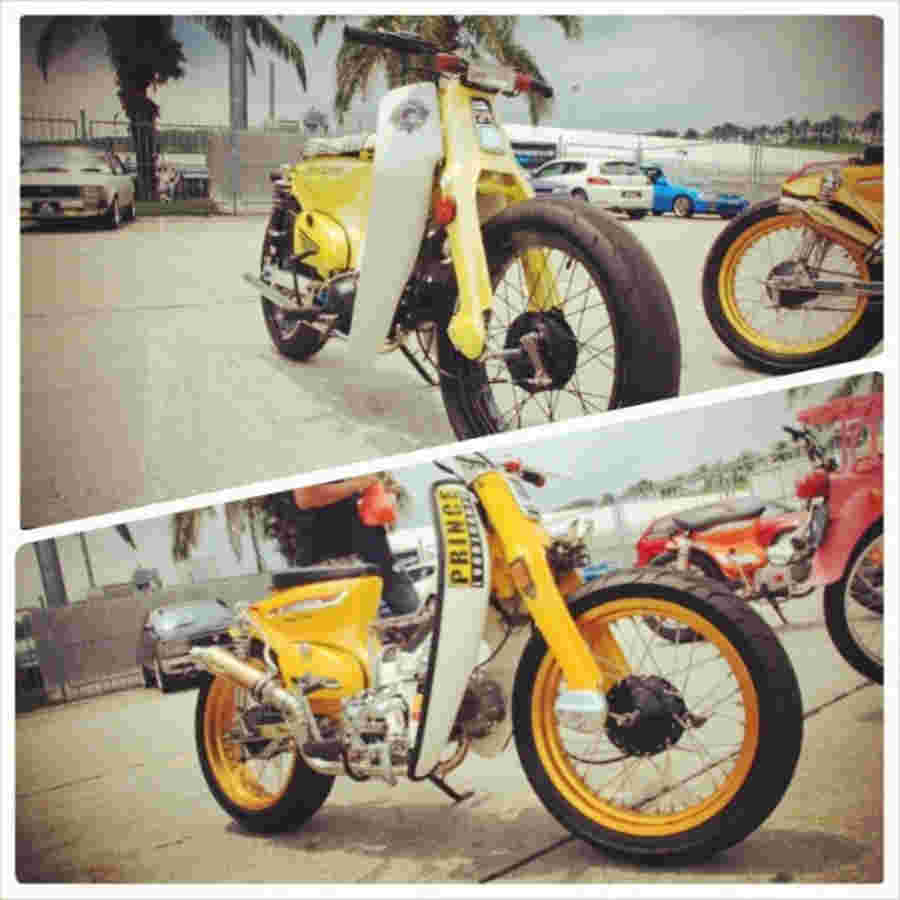 Modif Modif Super Keren Motor Klasik C70 KDTG 1AN