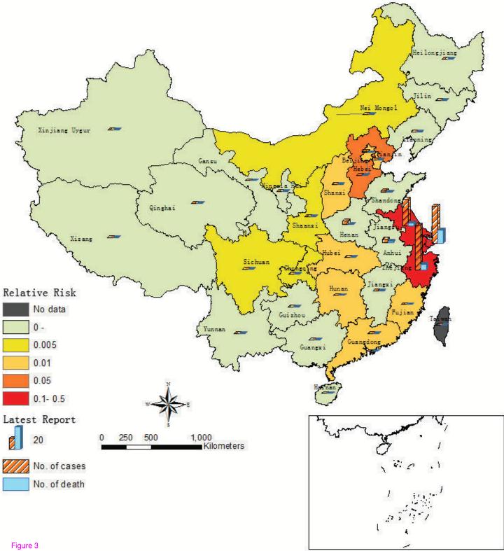 CFZ Watcher of the Skies: Risks of H7N9 Infection Mapped