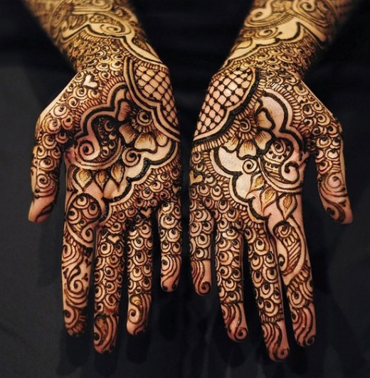 Arabic and Indian Beautiful Hand Mehndi Designs for Eid 2013-14