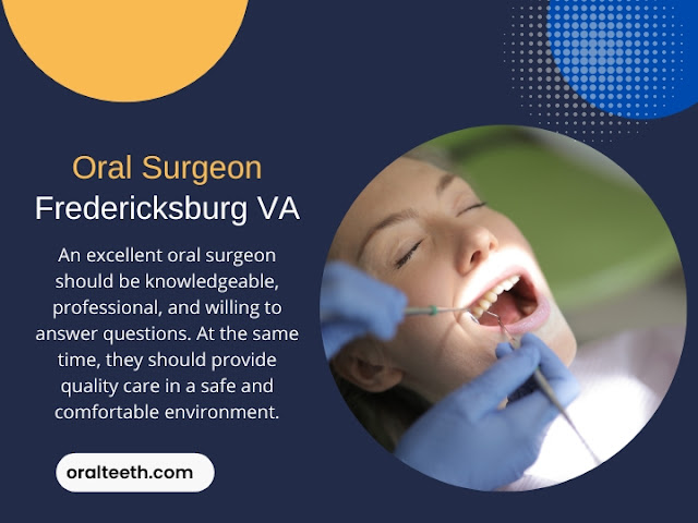Oral Surgeon Fredericksburg VA