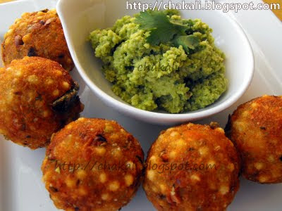 sabudana vada, upasache padarth