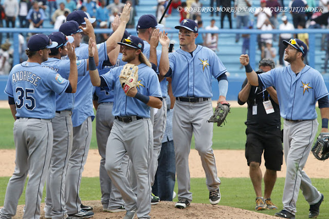 Cuba Tampa Bay Rays en La Habana