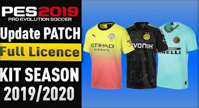 Update Kit 2019/20 Patch PES Mobile 2019 Fully Licensed Patch