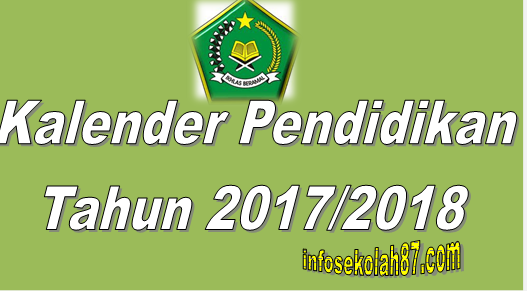 Download Kalender Pendidikan Kaldik Tahun 2017/2018