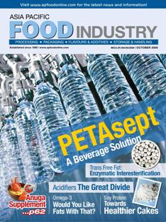 Asia Pacific Food Industry 2009-09 - October 2009 | ISSN 0218-2734 | TRUE PDF | Mensile | Professionisti | Alimentazione | Bevande | Cibo
Asia Pacific Food Industry is Asia’s leading trade magazine for the food and beverage industry. Established in 1985, APFI is the first BPA-audited magazine and the publication of choice for professionals throughout the industry with its editorial coverage on the latest research, innovative technologies, health and nutrition trends, and market reports.