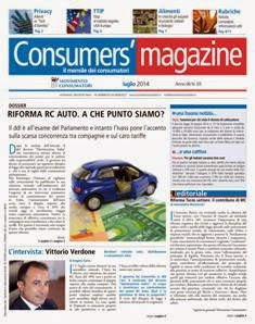 Consumers' Magazine. Il mensile dei consumatori 2014-03 - Luglio 2014 | TRUE PDF | Mensile | Consumatori
Il mensile del Movimento Consumatori ricco di notizie, approfondimenti e rubriche sul mondo del consumerismo.