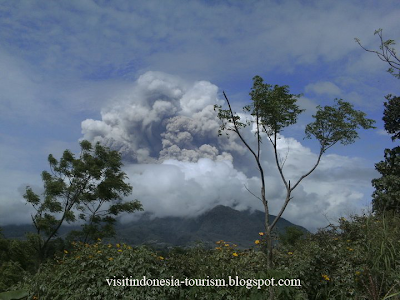 Merapi - wedus gembel, indonesia volcanoes