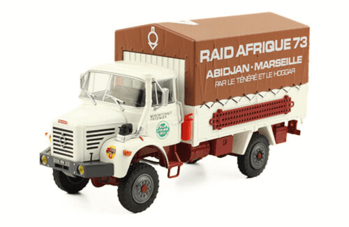 collection berliet 1:43, berliet L 64 8/R 4x4 1:43 Raid Afrique