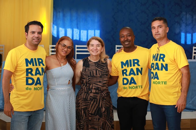 “Eu uso a minha voz para dar voz ao Maranhão” Iracema Vale é recebida em Miranda do Norte por lideranças locais