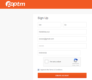 Cara Mendaftar Poptm Terbaru