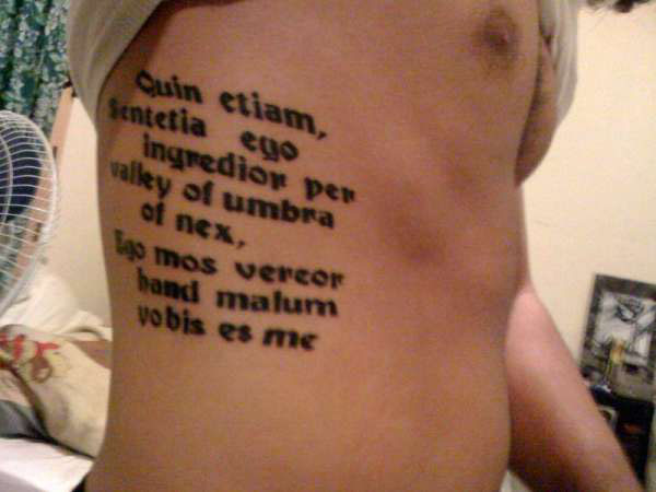 Latin Tattoos