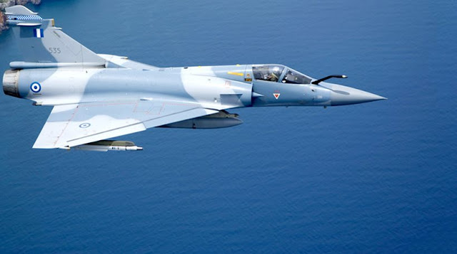 ΕΚΤΑΚΤΟ ! Alert! Πτώση αεροσκάφους Mirage 2000 στις Σποράδες - Σώος ο πιλότος μας !
