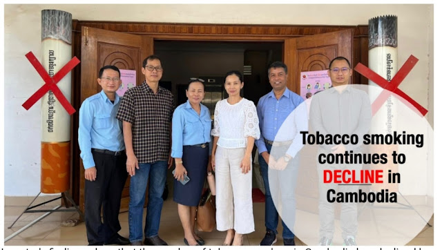 Smoking rates decline in Cambodia but challenges remain to #endTobacco